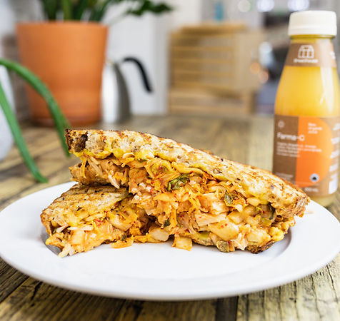 Jackfruit Kimchi Panini