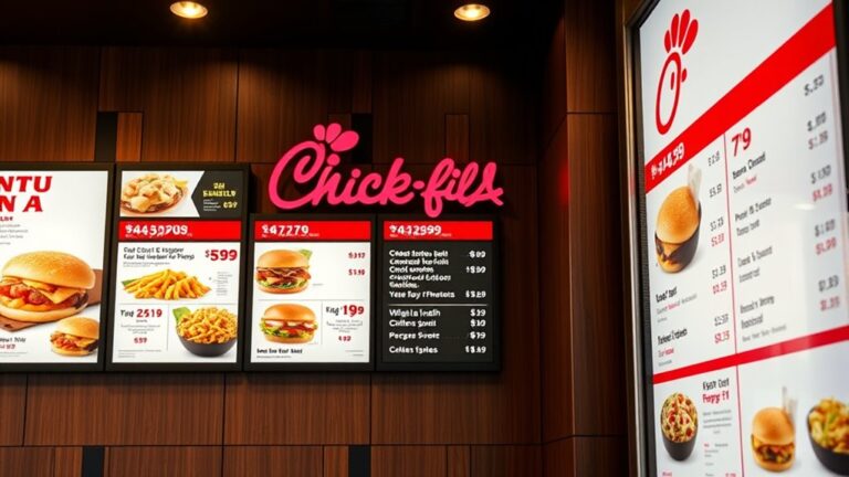 chick fil a menu prices