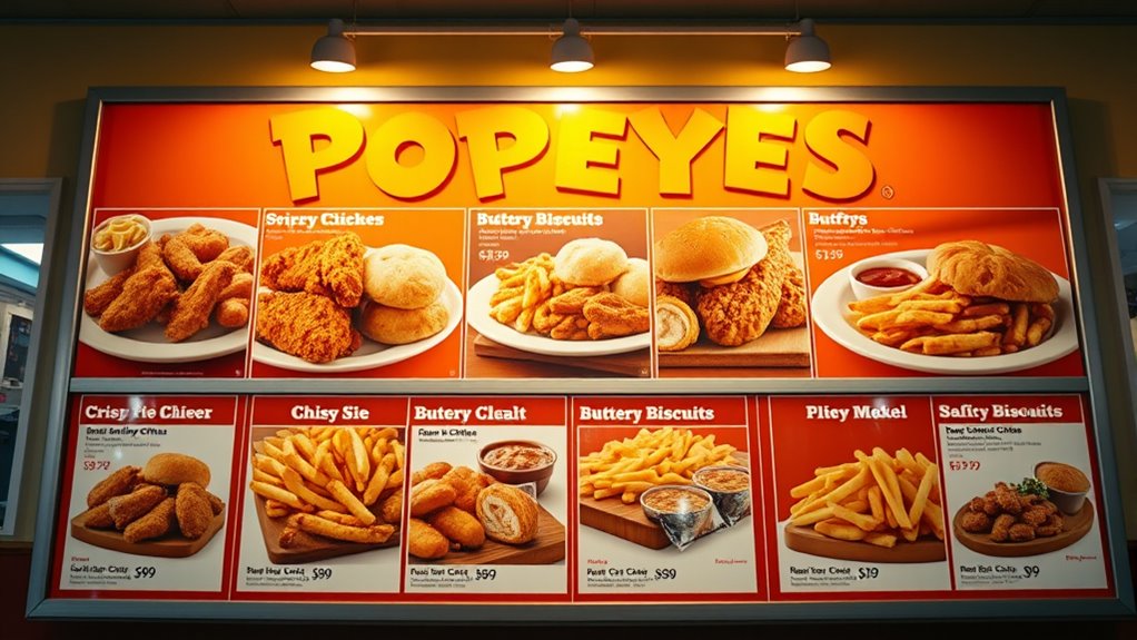 Popeyes Menu With Prices