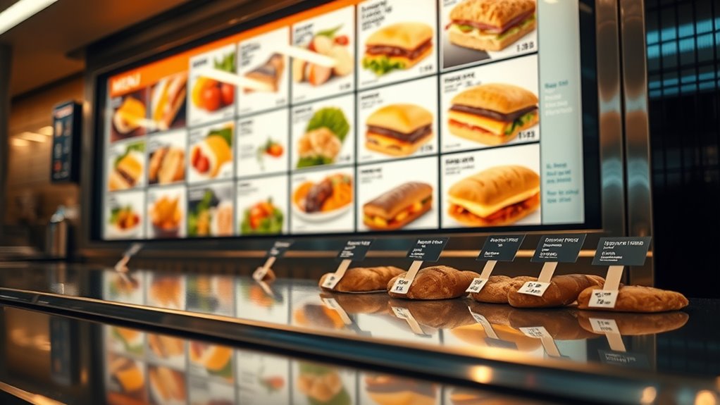 subway menu with prices